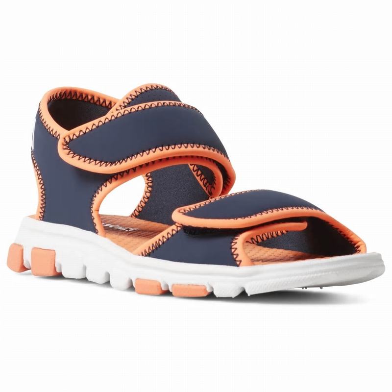 Sandale Reebok Wave Glider III Fete Bleumarin/Portocalii Romania KL2353ZB